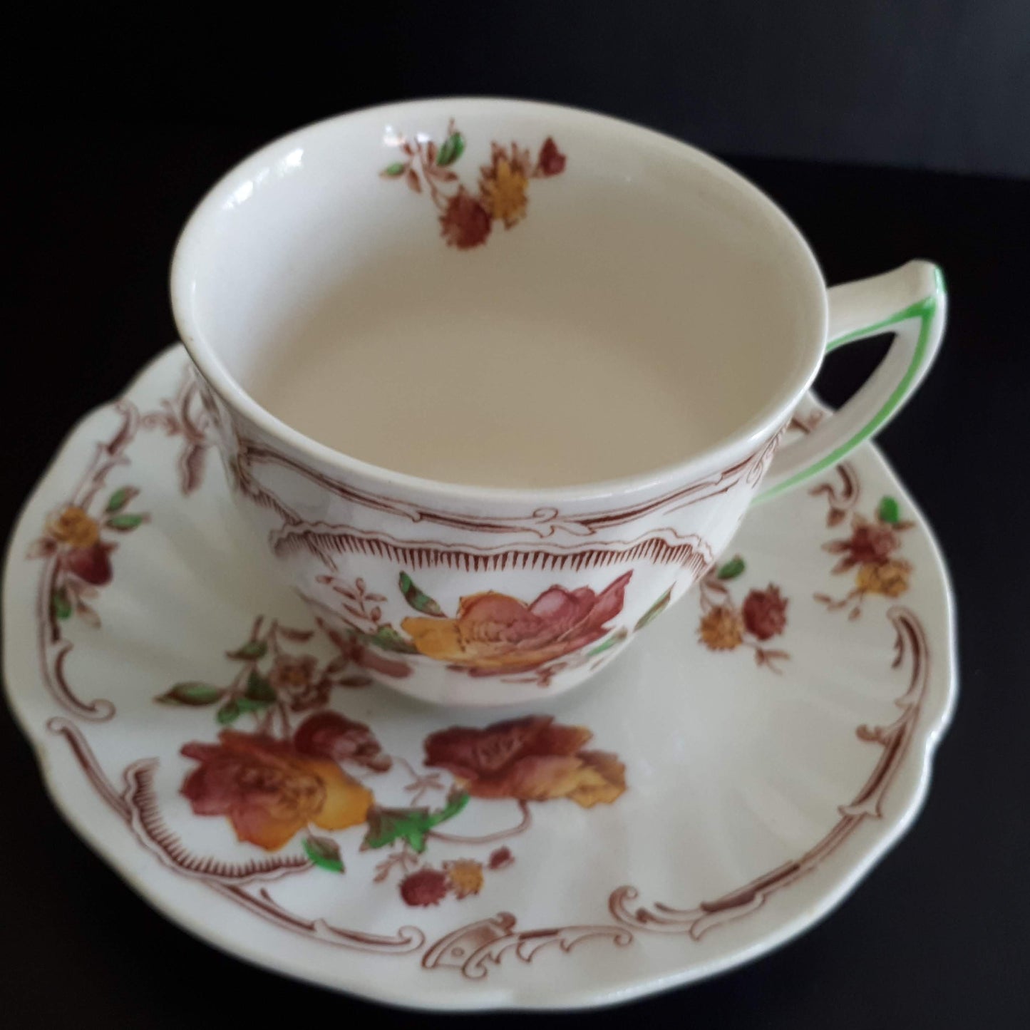Vintage Royal Doulton Chiltern Demitasse Cup and Saucer Set