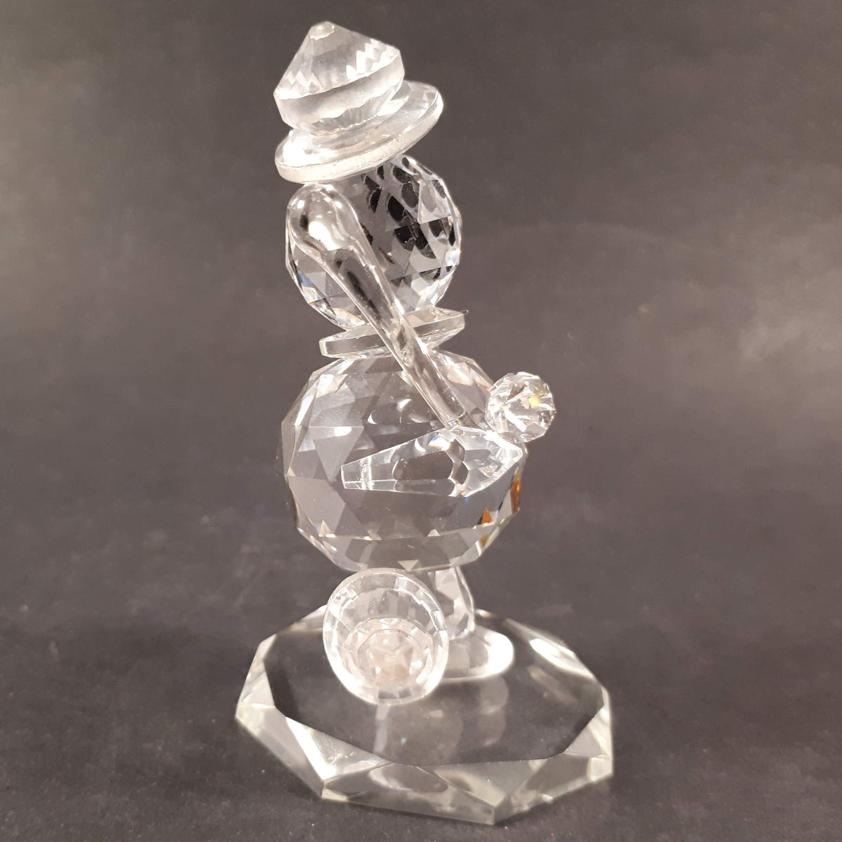 Aurora crystal Finest lead Crystal from Austria Germany Baseball figurine W/B