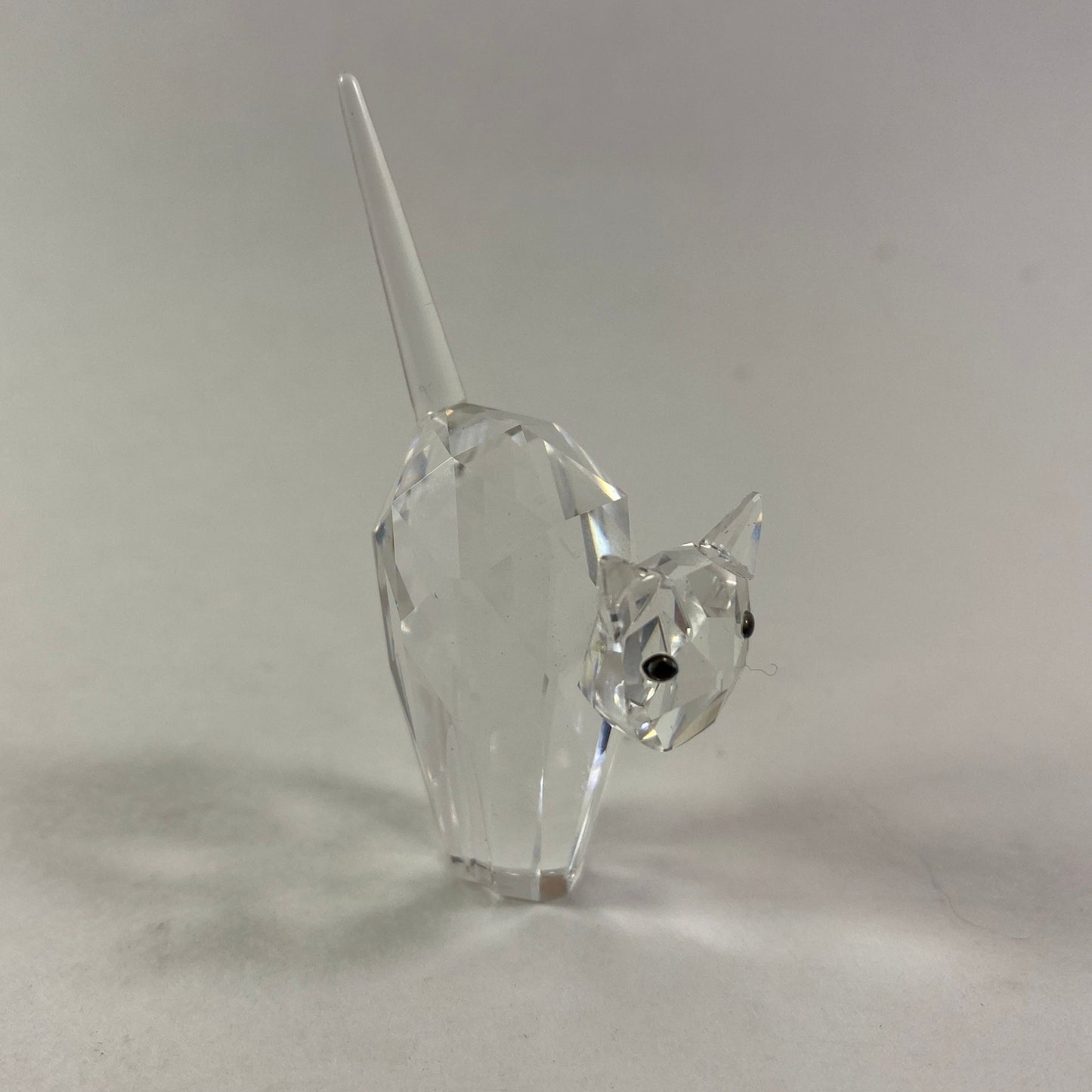 Vintage Retired Swarovski standing Tomcat WB #198241, Made in Austria # 198241
