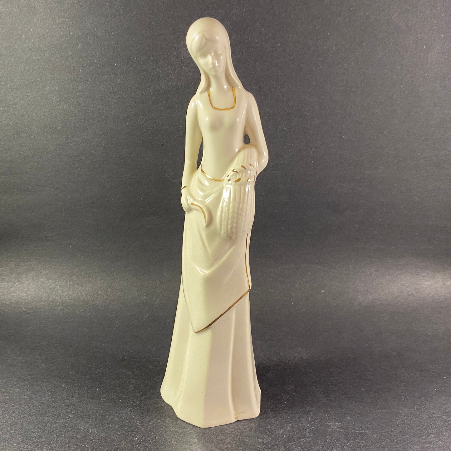 Vintage Kuntsporzellan Zumas Figurine~Young Lady German