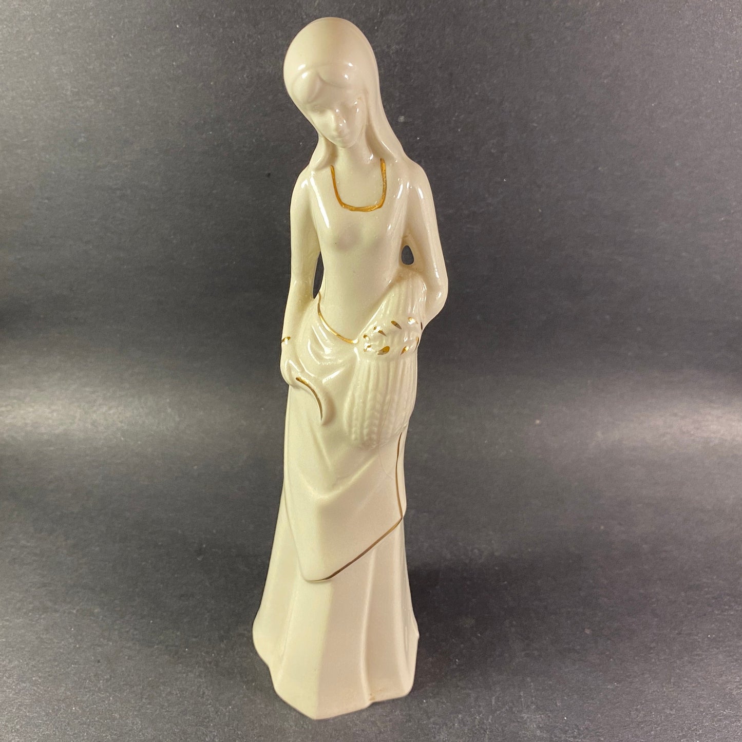 Vintage Kuntsporzellan Zumas Figurine~Young Lady German