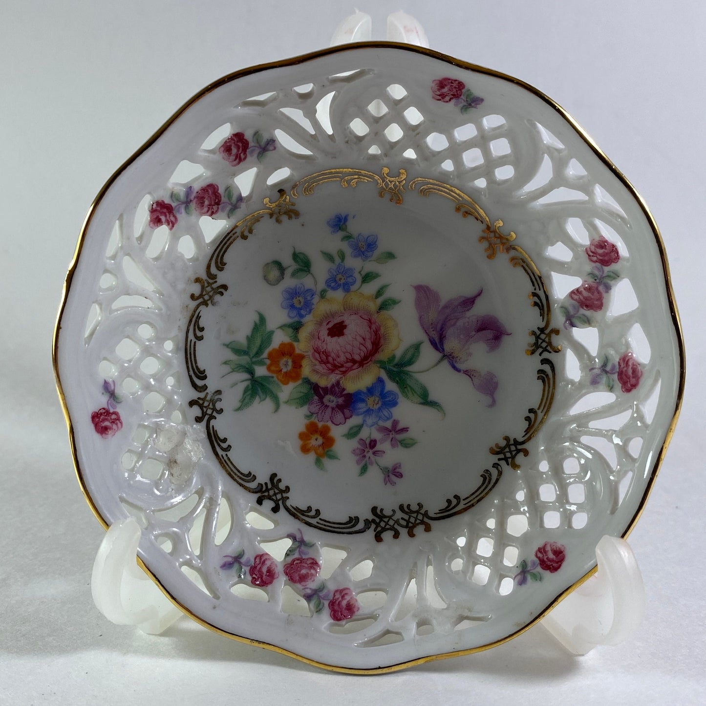 Vintage Klausenberg & Ausberg set of 2 small Pin dishes Germany