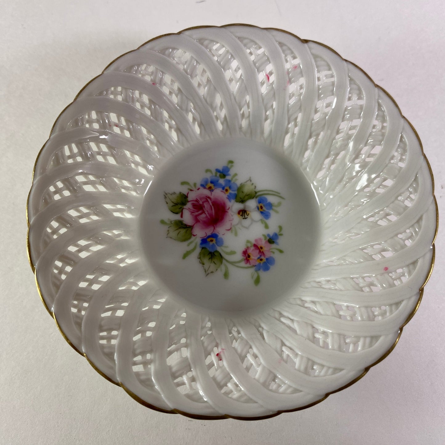 Vintage Klausenberg & Ausberg set of 2 small Pin dishes Germany