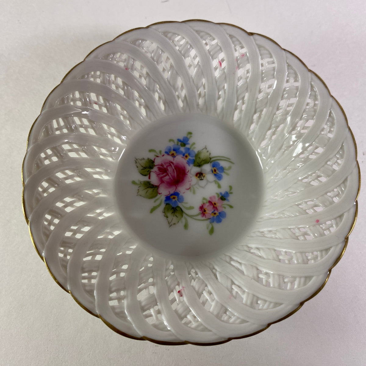Vintage Klausenberg & Ausberg set of 2 small Pin dishes Germany