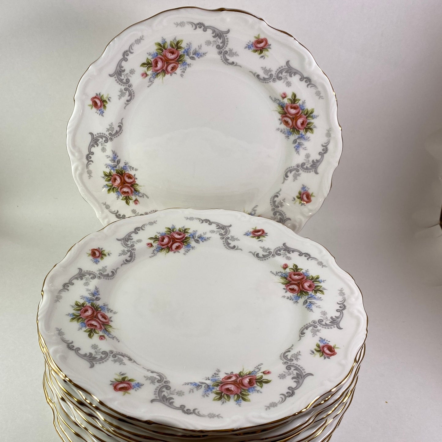 Vintage Royal Albert Tranquility Design Bread plate 6 1/4"