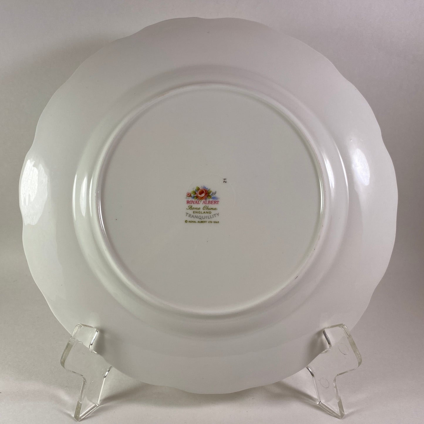 Vintage Royal Albert Tranquility Design Bread plate 6 1/4"