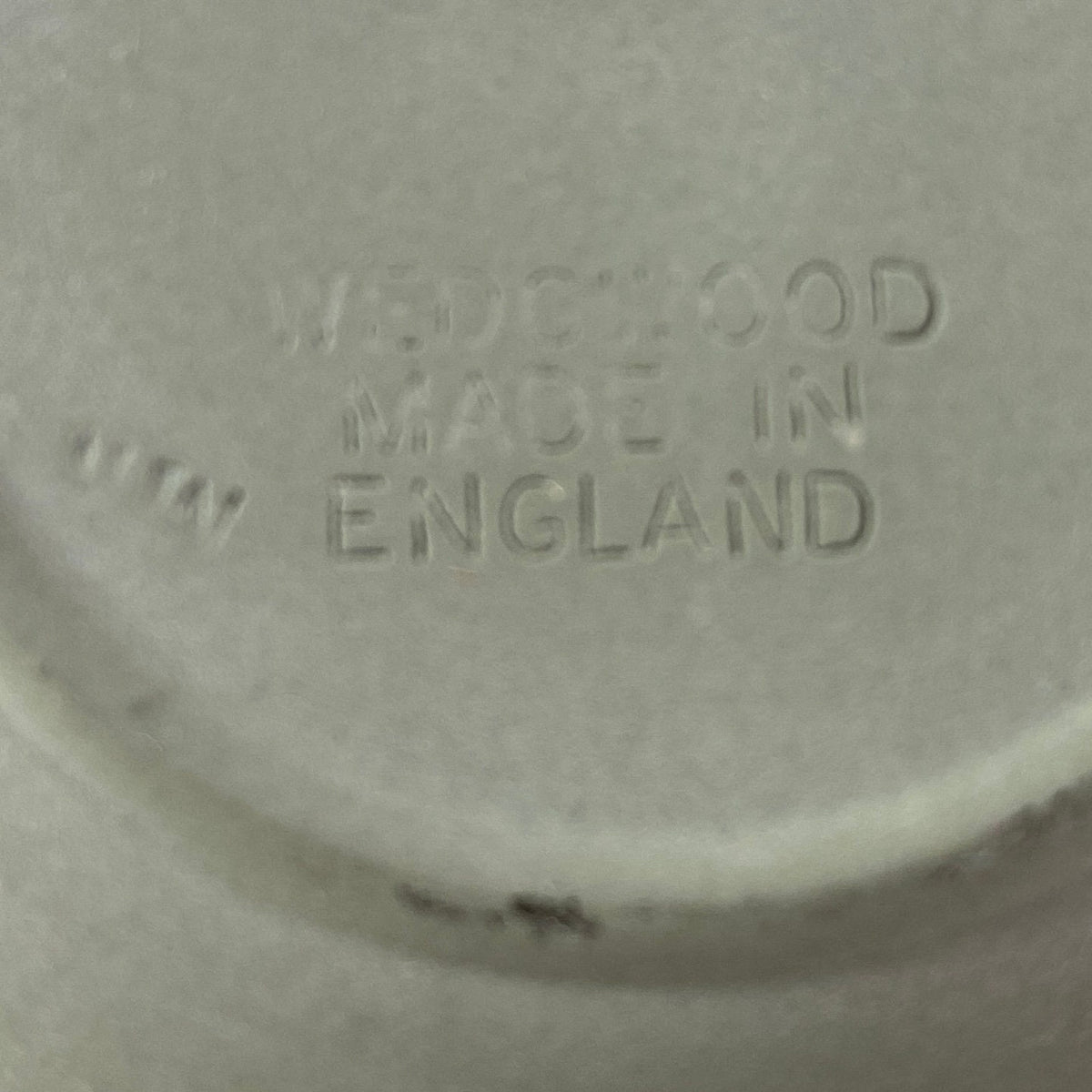 Rare Vintage Wedgwood Green Jasperware Classical chrioteer 4.5" inches ashtray