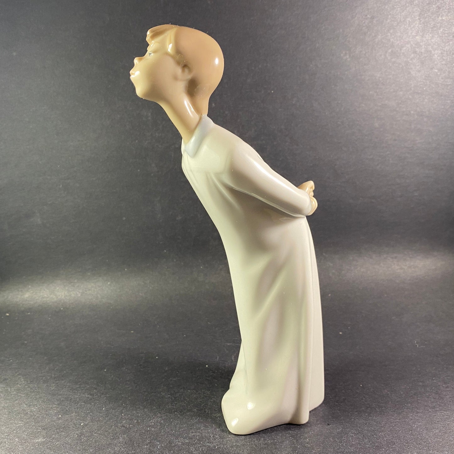 Lladro Figurine "Boy Blowing" # 4869 with Original box