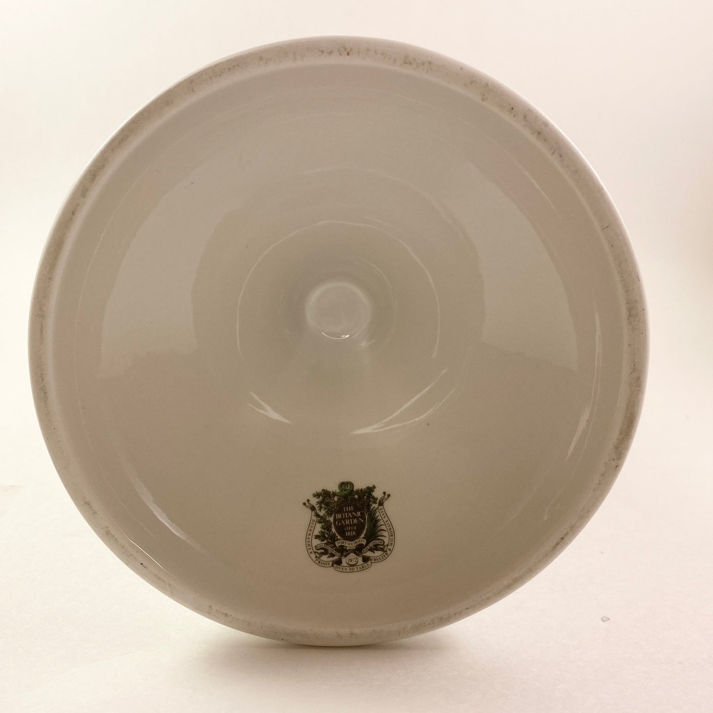 Vintage Portmeirion Botanic Garden 9 Inch Candlestick ~ Speedwell Butterflies