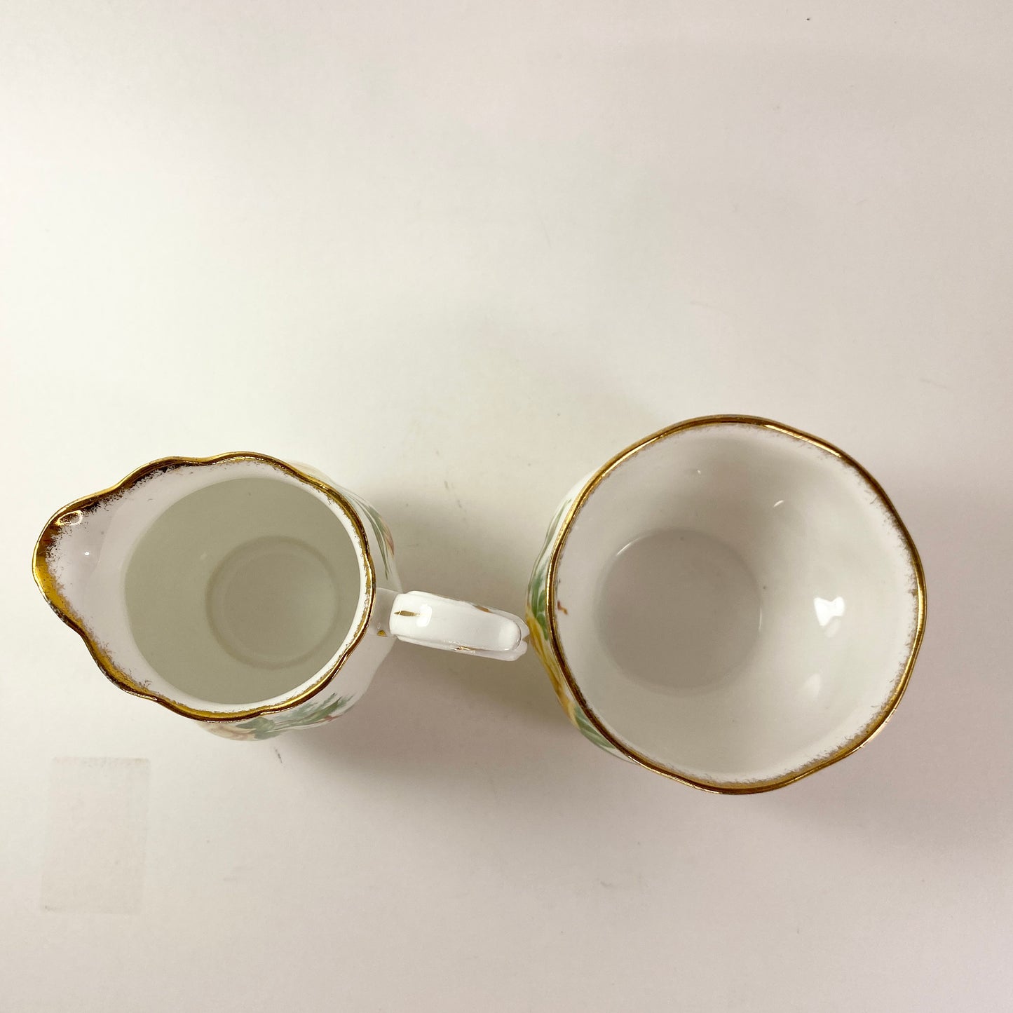 Royal Albert Bone China "Tea Rose" Creamer and Sugar Bowl