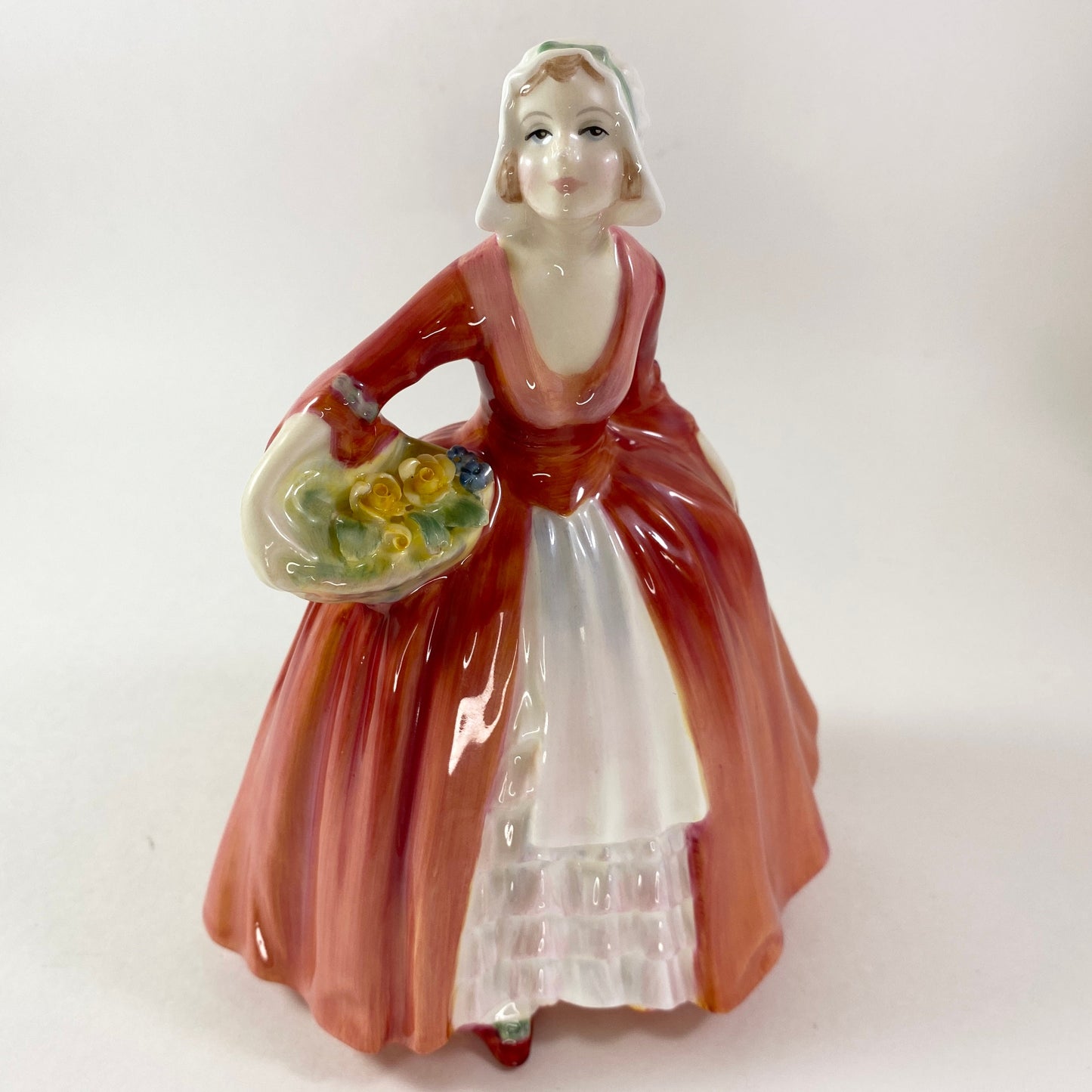 Royal Doulton “Janet” Lady with Flowers 6.5 " inches Figurine HN1537