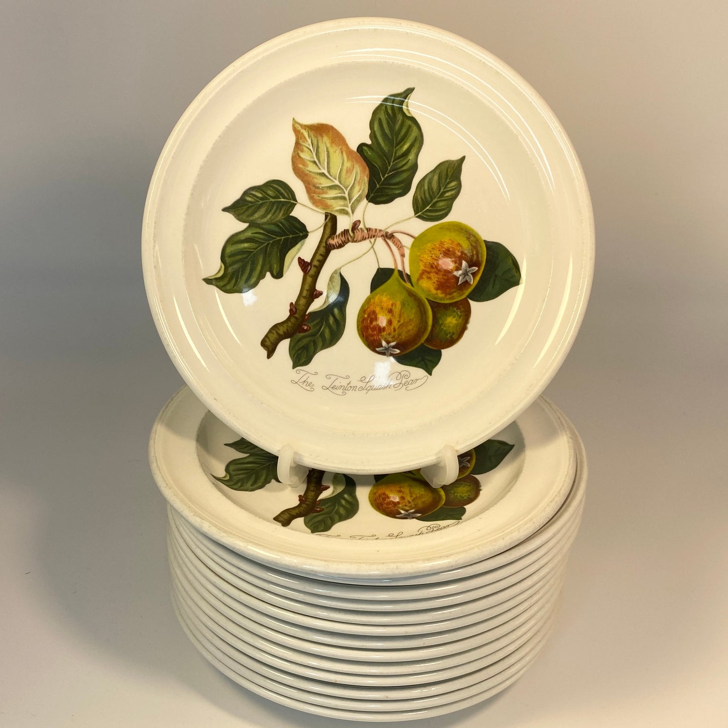 PORTMEIRION 7 .25 side Plate POMONA The Goddess Of Fruit Teinton Squash Pear
