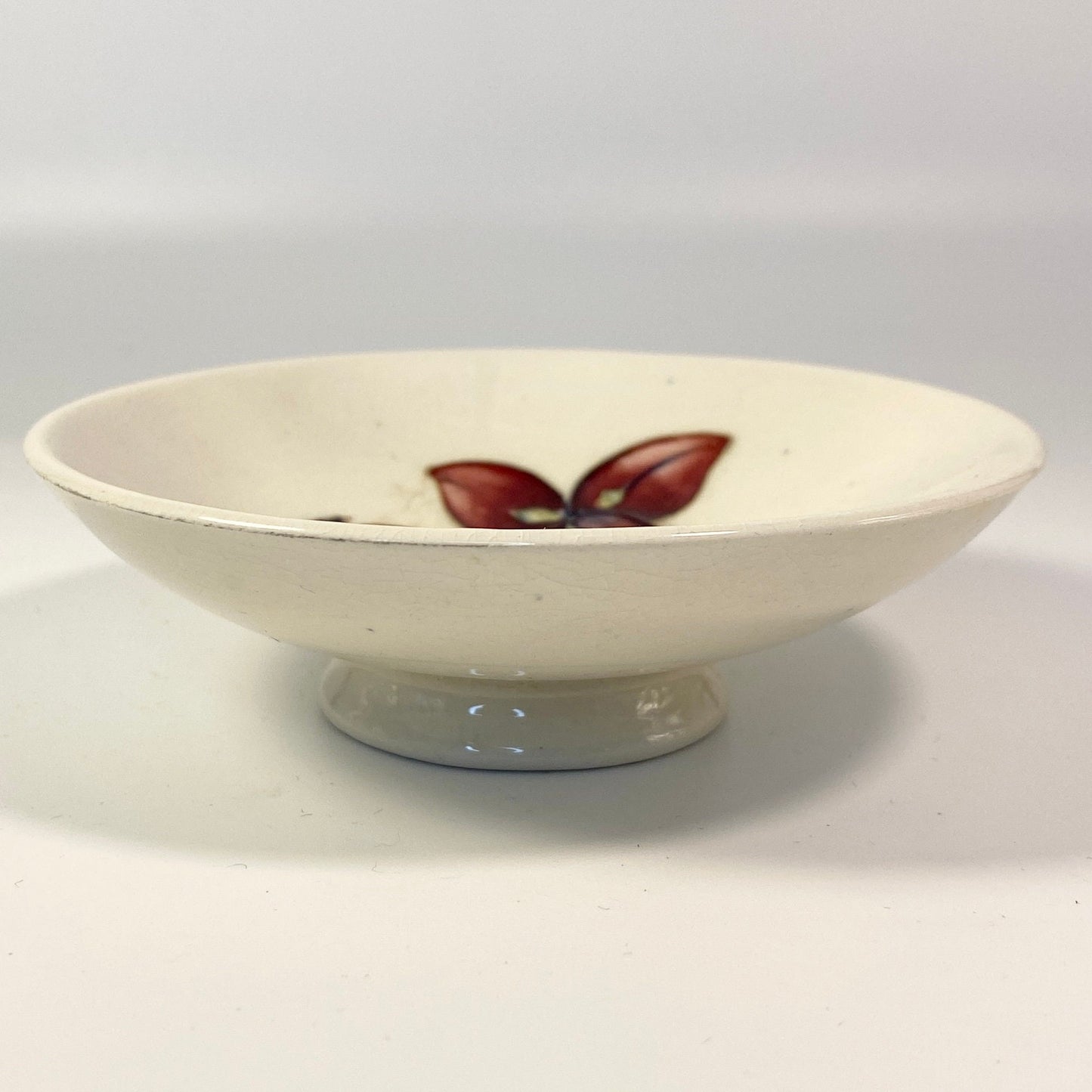 Extremely Rare MOORCROFT Bougainvillea Floral Pin Dish England
