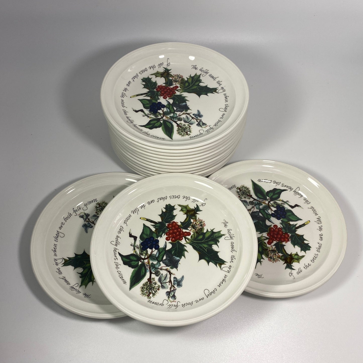 Portmeirion The Holly and The Ivy 7.25 inches Salad Plate 526423