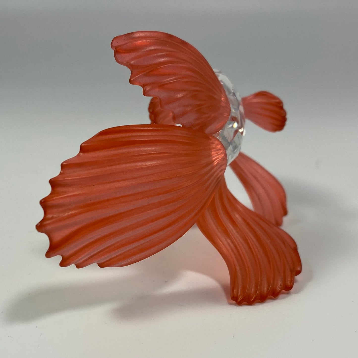Swarovski Crystal Siamese Fighting Fish With Original Box made in Austria 660941