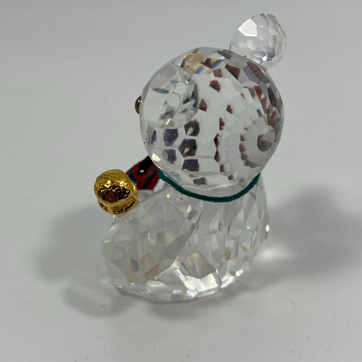 RARE!! Swarovski Crystal Kris Bear w/Champagne bottle and Flute, Original Box