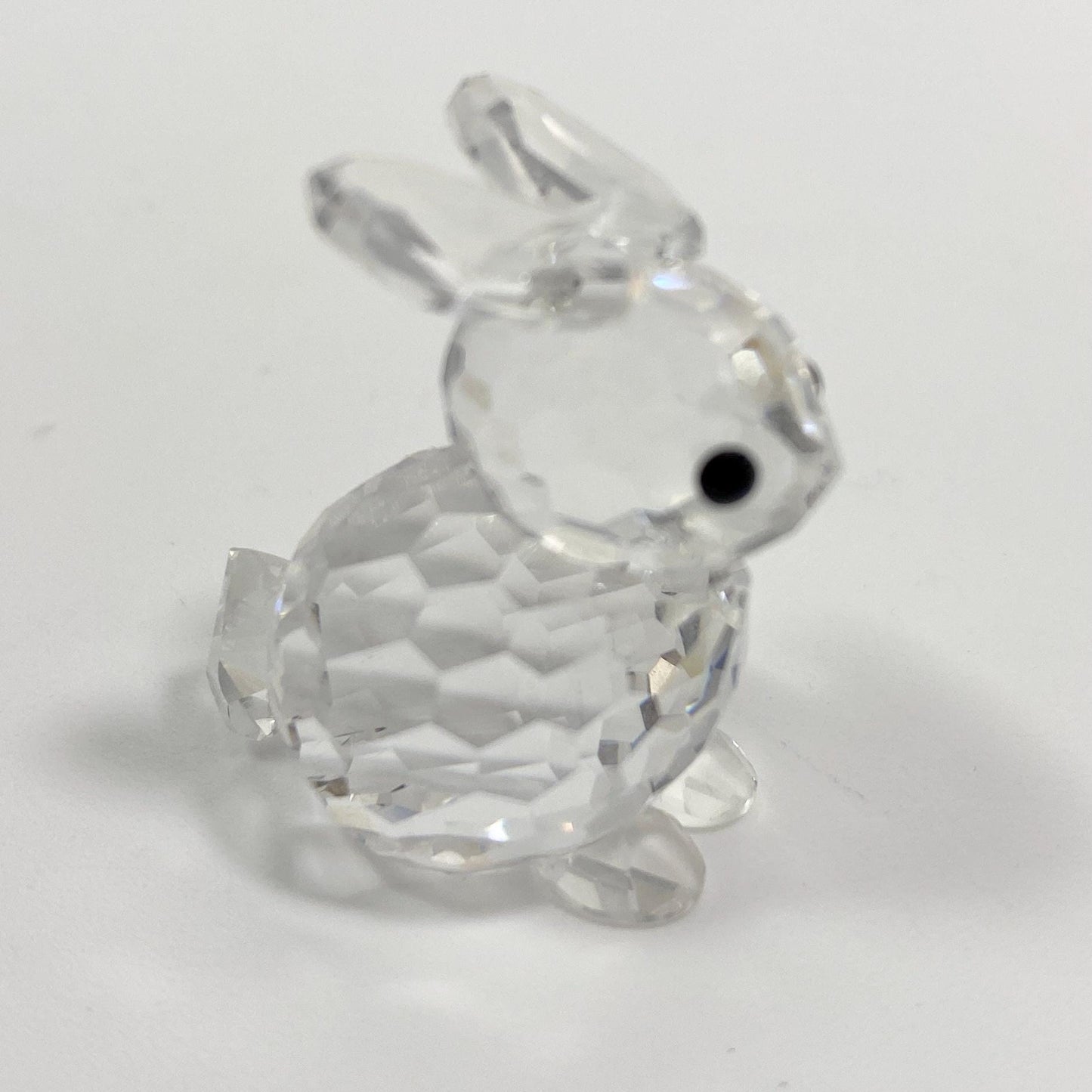 Swarovski Crystal small Sitting Rabbit 7678040000 014849. Retired 2005. MIB