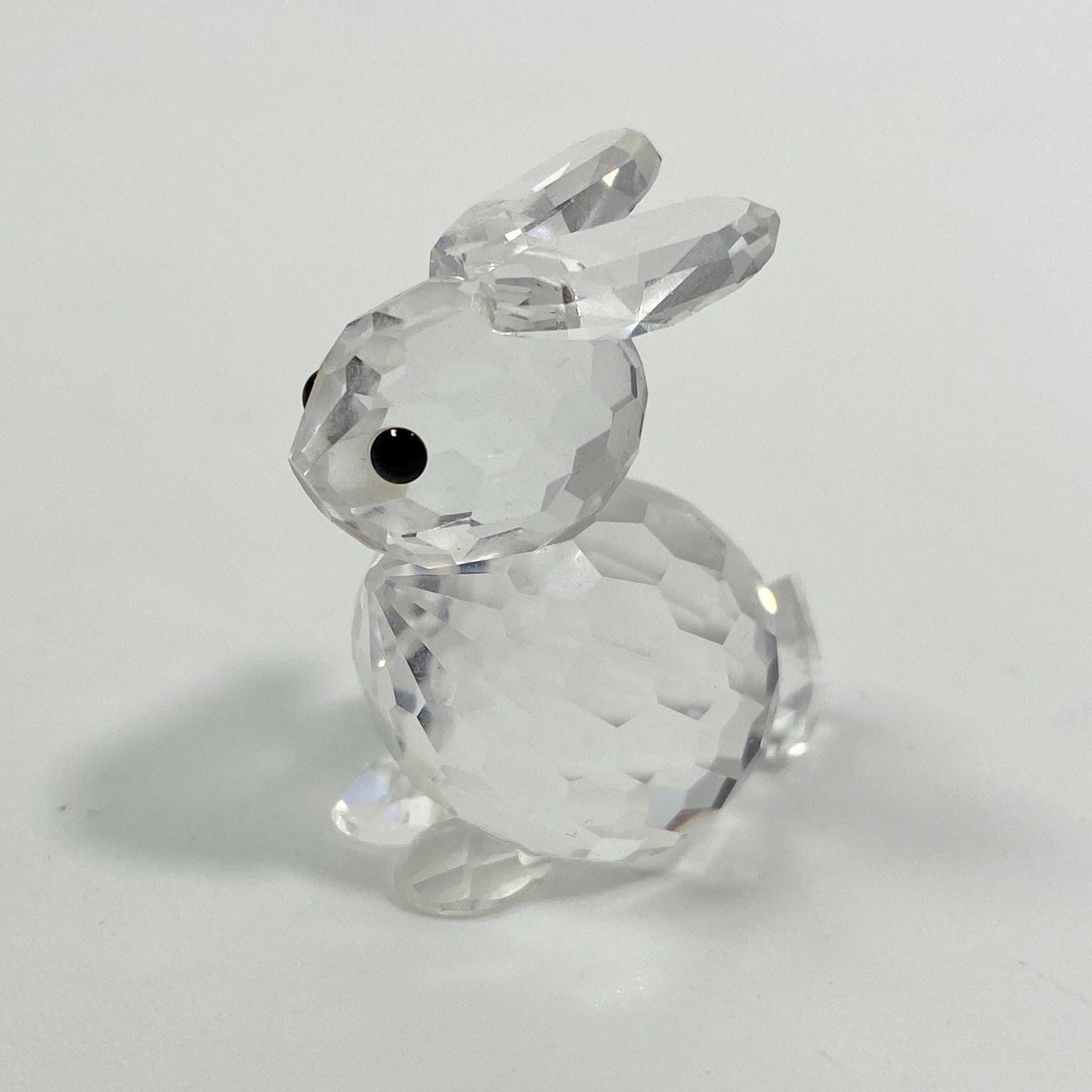 Swarovski Crystal small Sitting Rabbit 7678040000 014849. Retired 2005. MIB