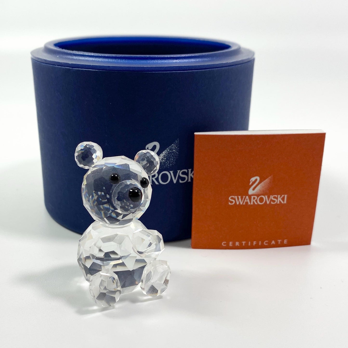 Swarovski Crystal 7677 045 000 M sitting Teddy Bear with box & CoA