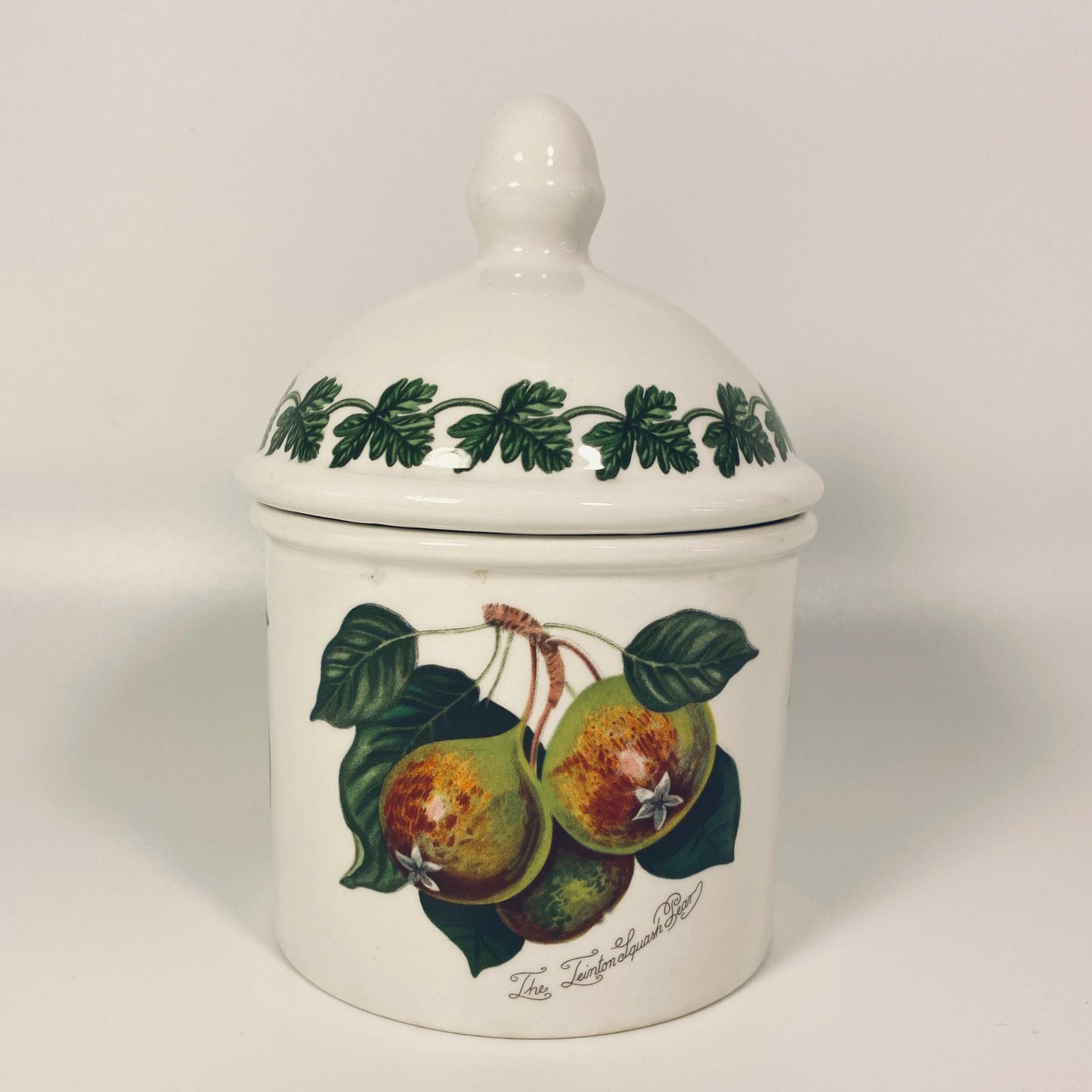 Portmeirion Pomona teinton squash pear storage lidded jar Lidded Canister/Crock