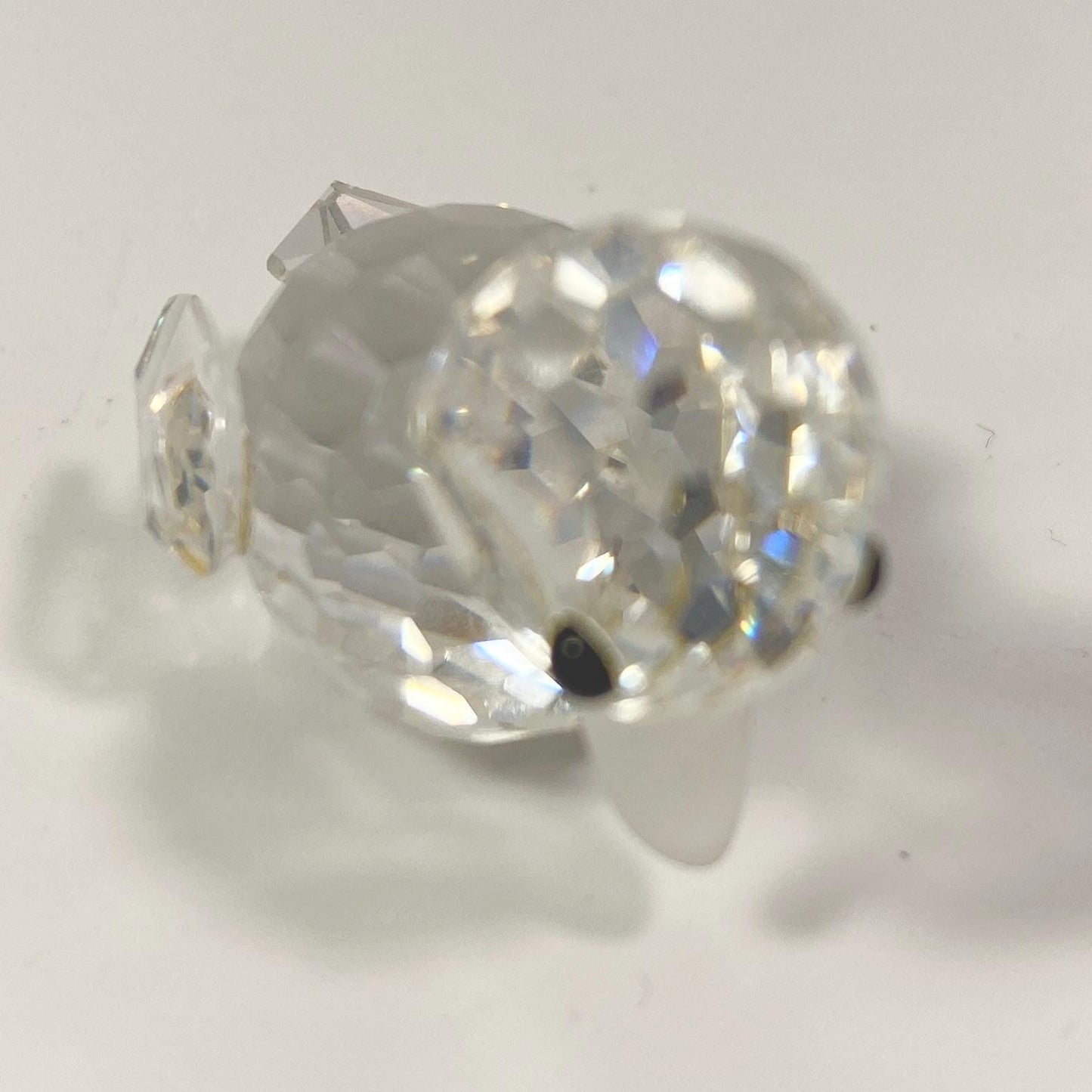 SWAROVSKI Crystal Swimming Duck Figurine 7665 NR 37 Made in Austria
