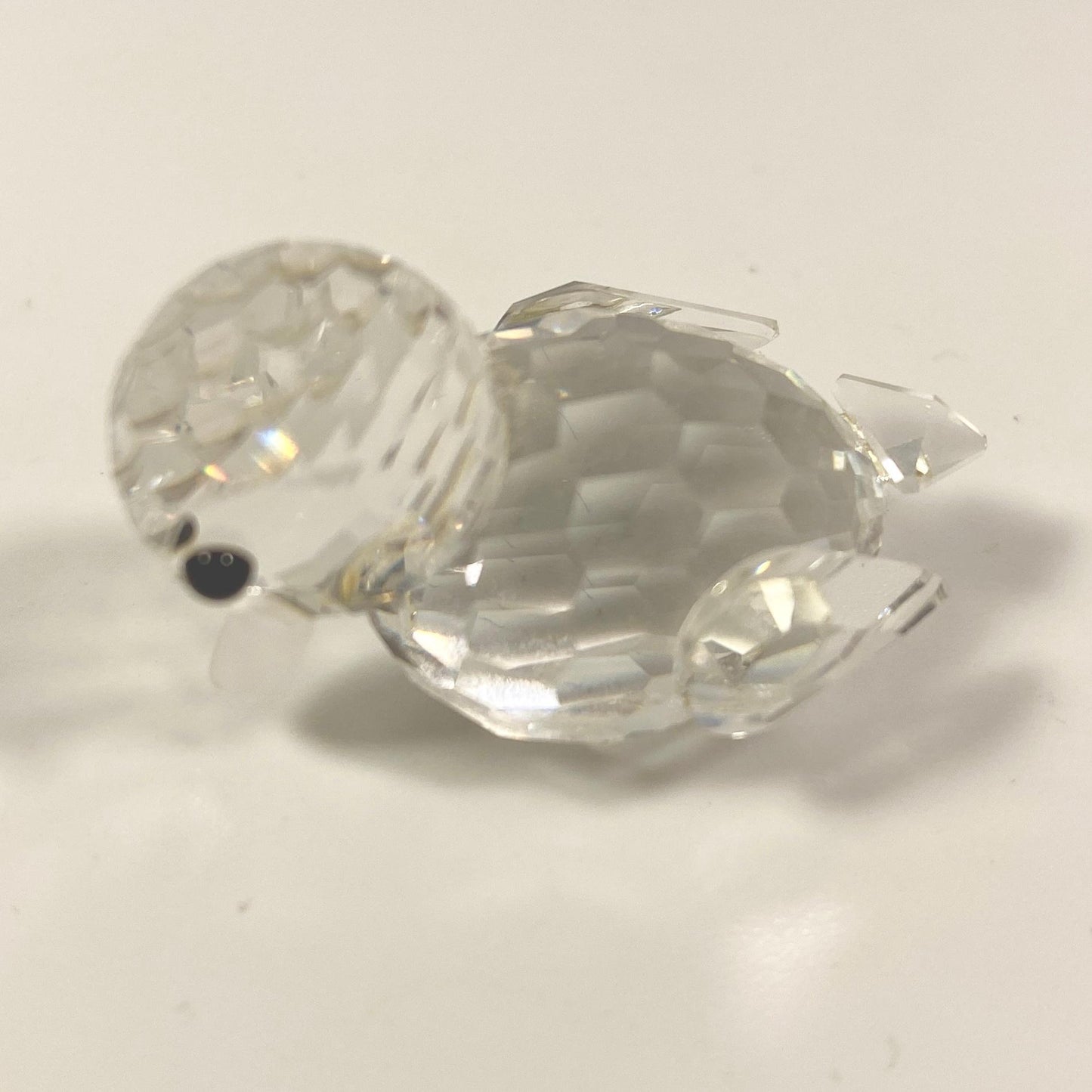SWAROVSKI Crystal Swimming Duck Figurine 7665 NR 37 Made in Austria