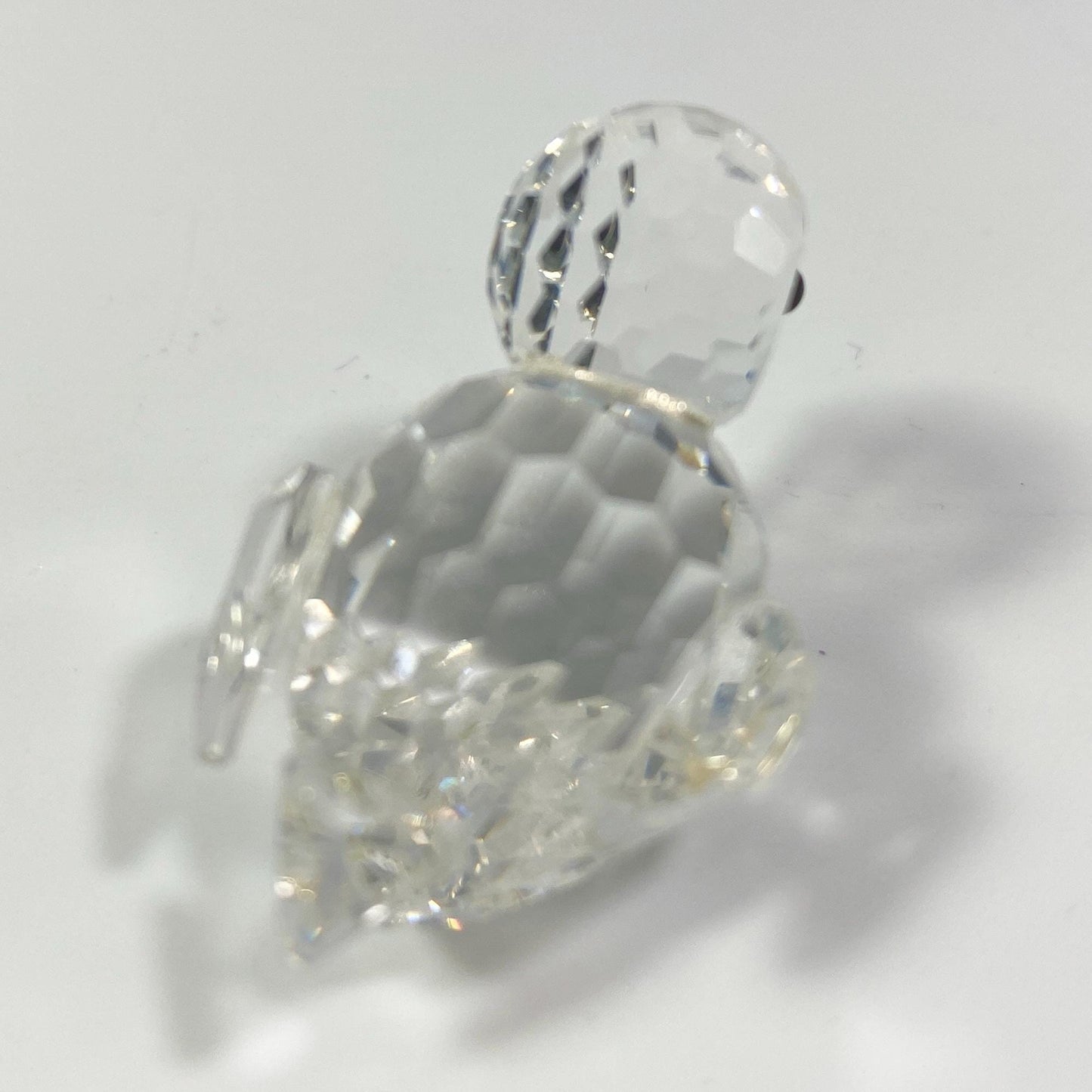 SWAROVSKI Crystal Swimming Duck Figurine 7665 NR 37 Made in Austria