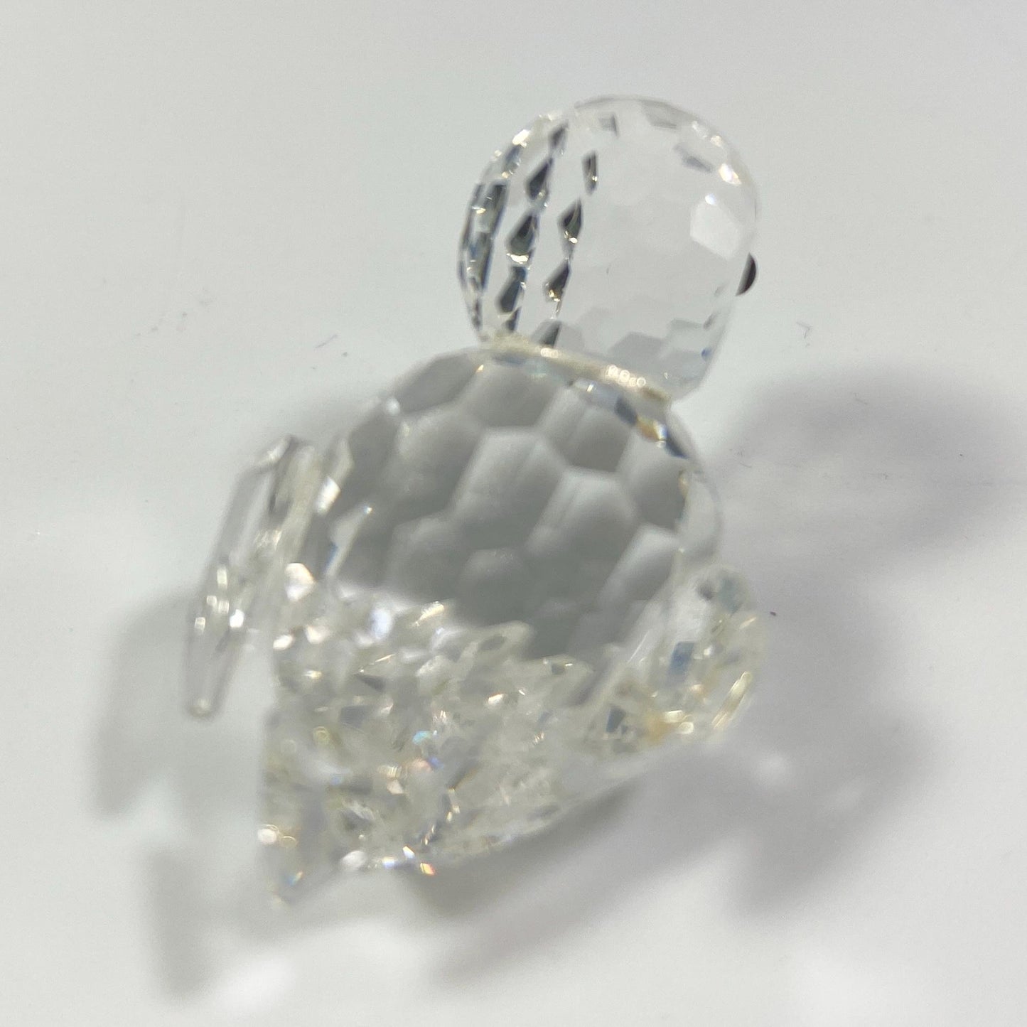 SWAROVSKI Crystal Swimming Duck Figurine 7665 NR 37 Made in Austria