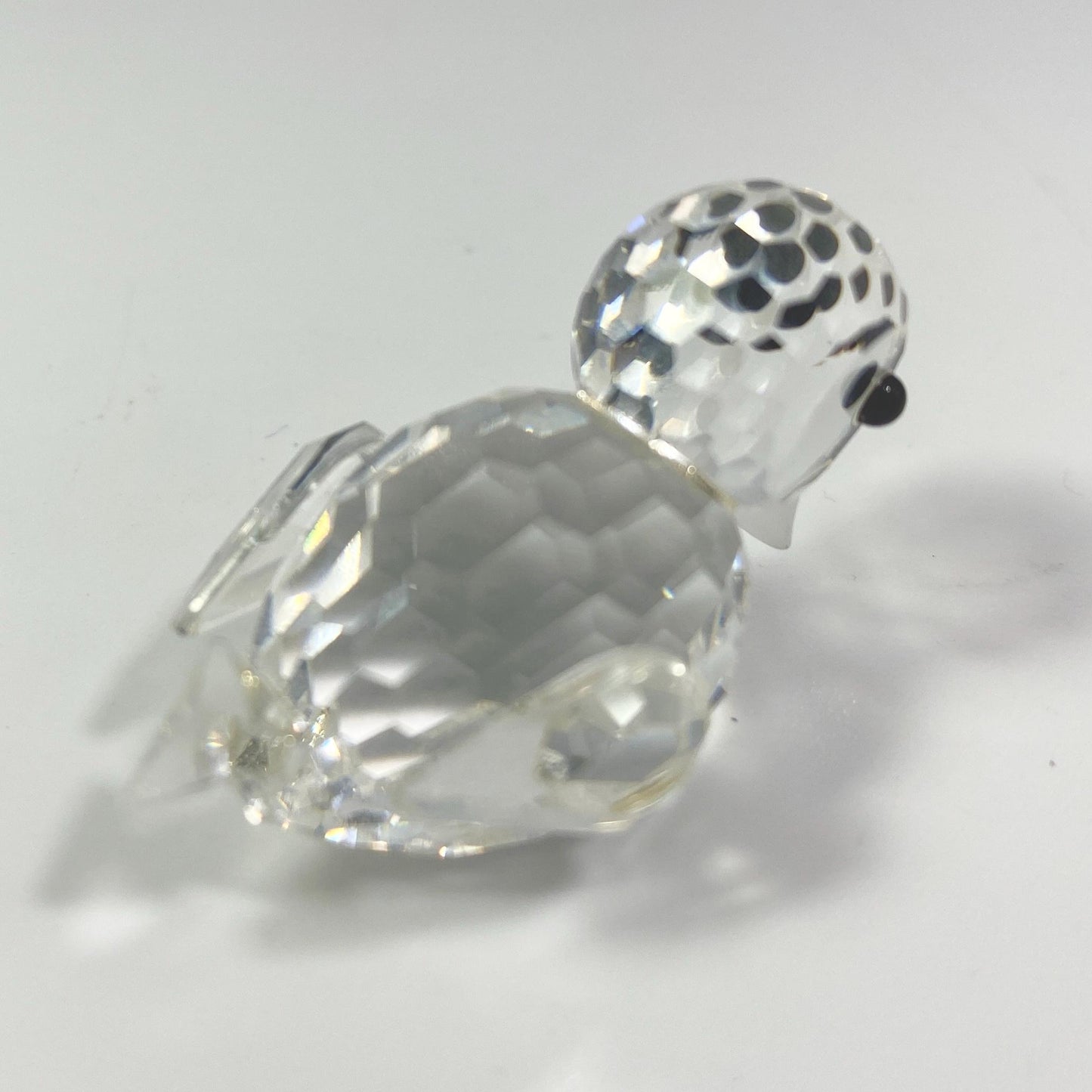 SWAROVSKI Crystal Swimming Duck Figurine 7665 NR 37 Made in Austria