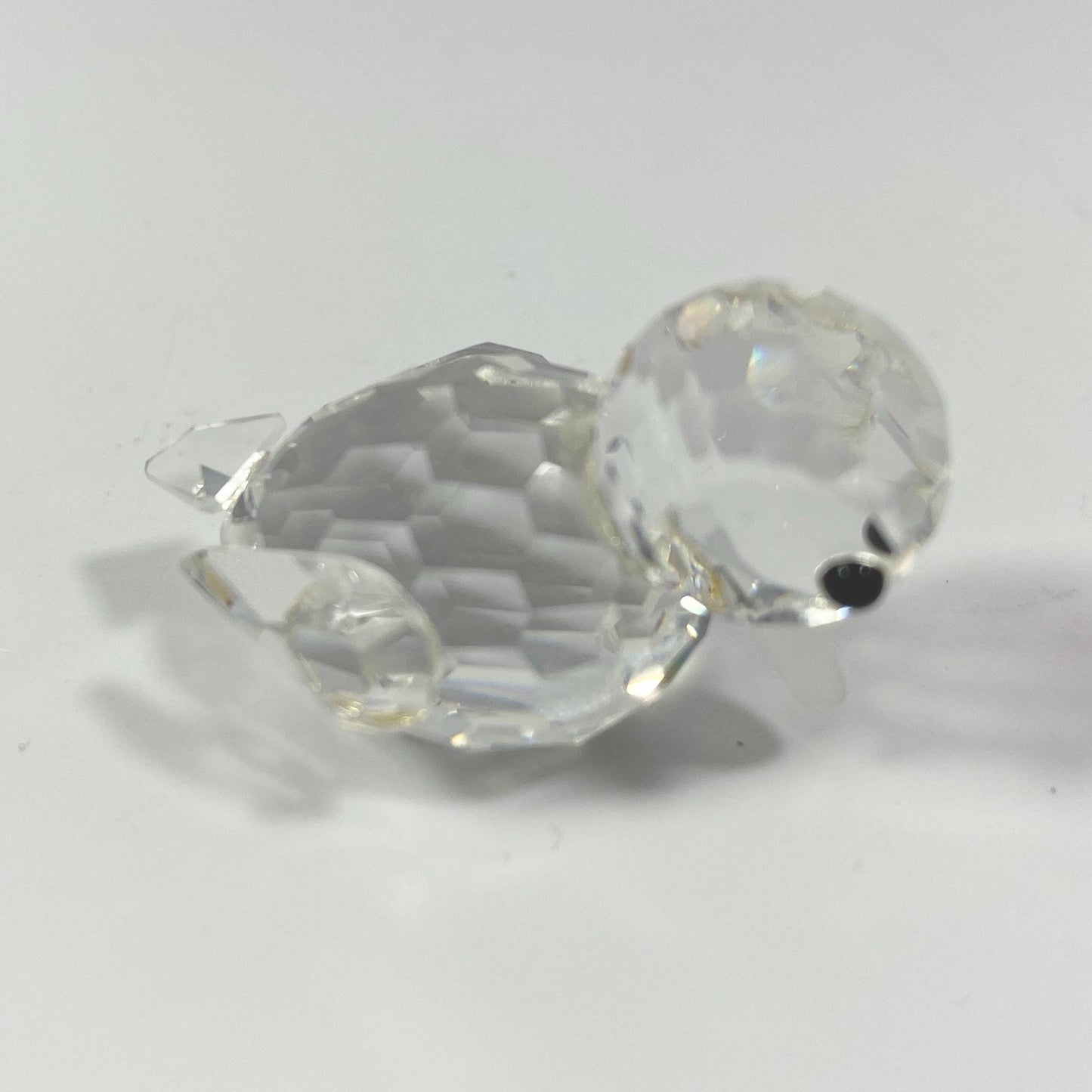 SWAROVSKI Crystal Swimming Duck Figurine 7665 NR 37 Made in Austria