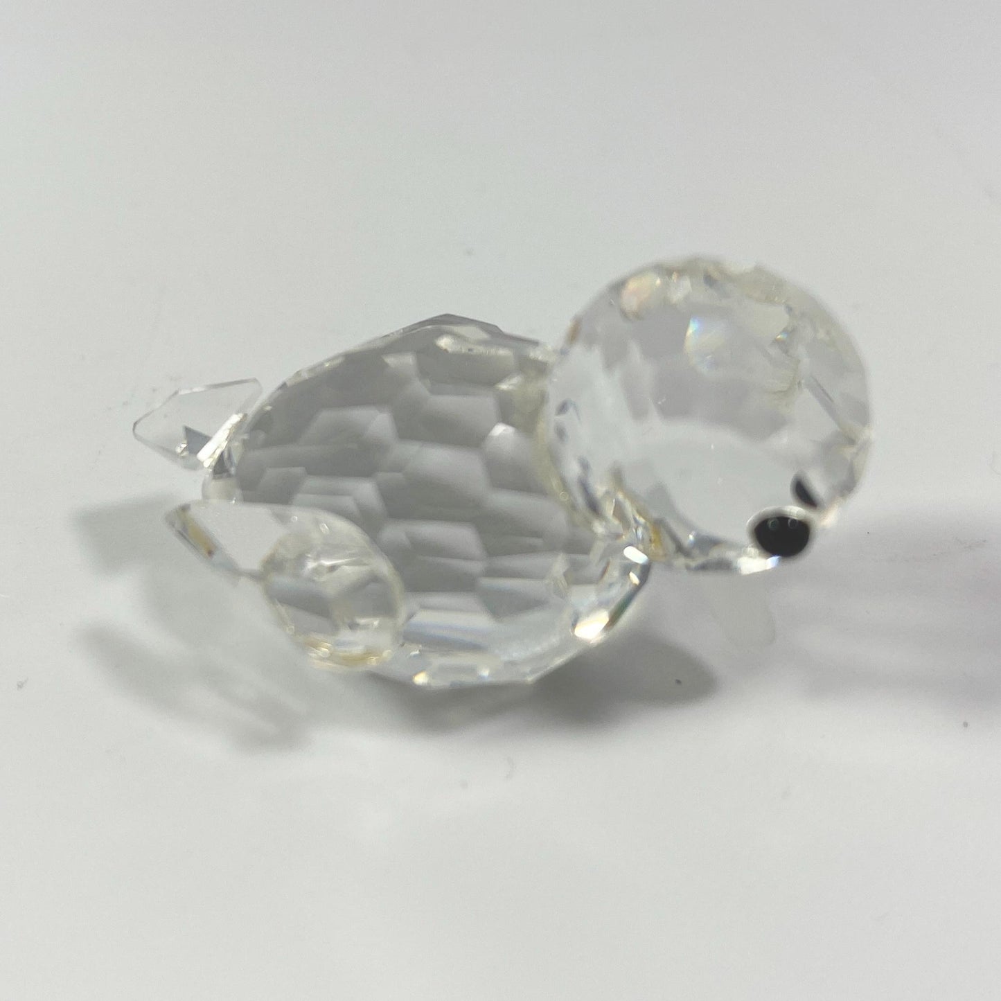 SWAROVSKI Crystal Swimming Duck Figurine 7665 NR 37 Made in Austria