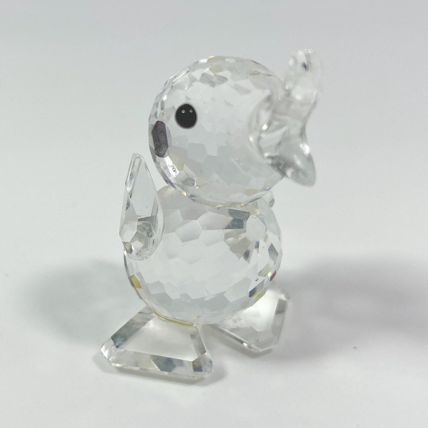 Swarovski Crystal Duck Figurine Mini Quacking Duckling 7660 NR 040 000 with Box