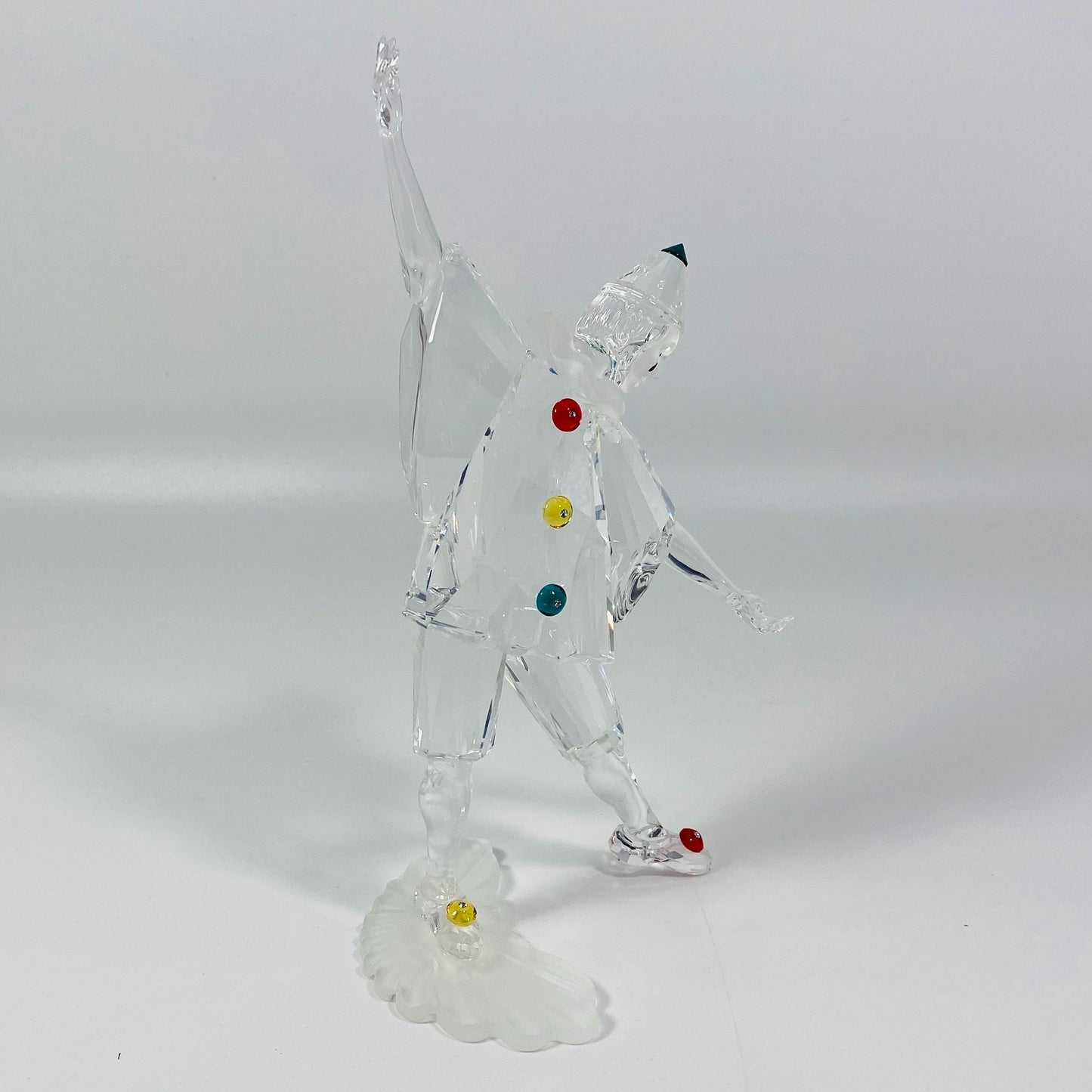 Swarovski Crystal 1999 SCS Annual Ltd Edition Masquerade Pierrot Clown W/BOX COA