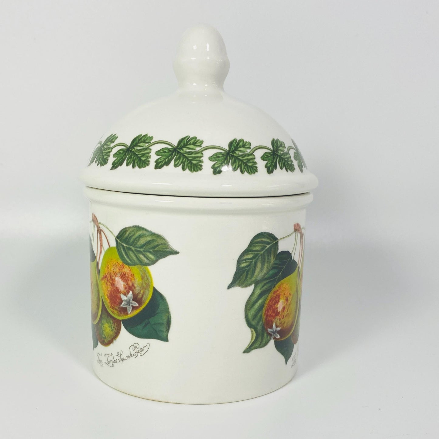 Portmeirion Pomona teinton squash pear storage lidded jar Lidded Canister/Crock