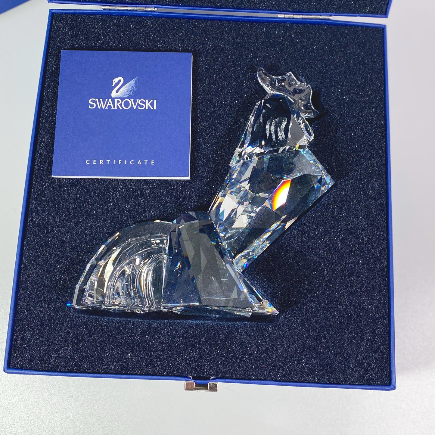 Extremely Rare SWAROVSKI 5.5 inches Figurine Symbols Rooster 659246