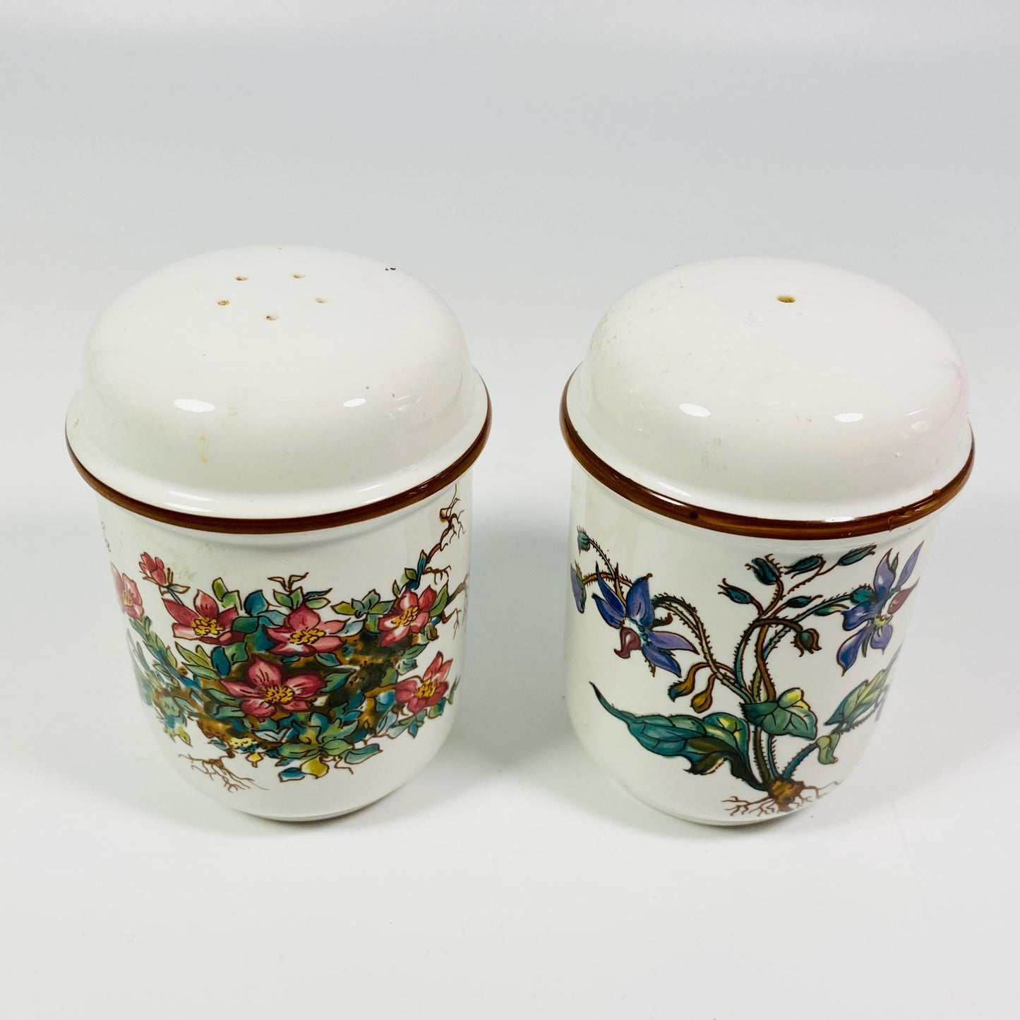 Villeroy & Boch Botanica Salt and Pepper Shaker Set with Stoppers-Vintage