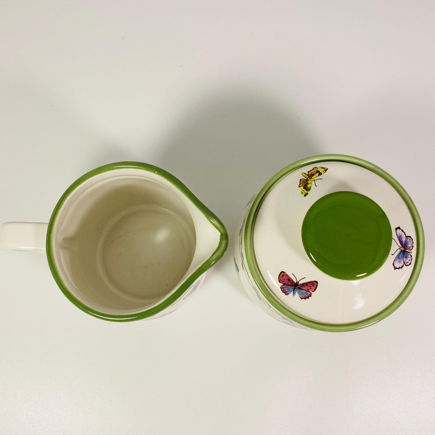 Studio Nova “Garden Bloom” Creamer and Sugar Bowl with Lid