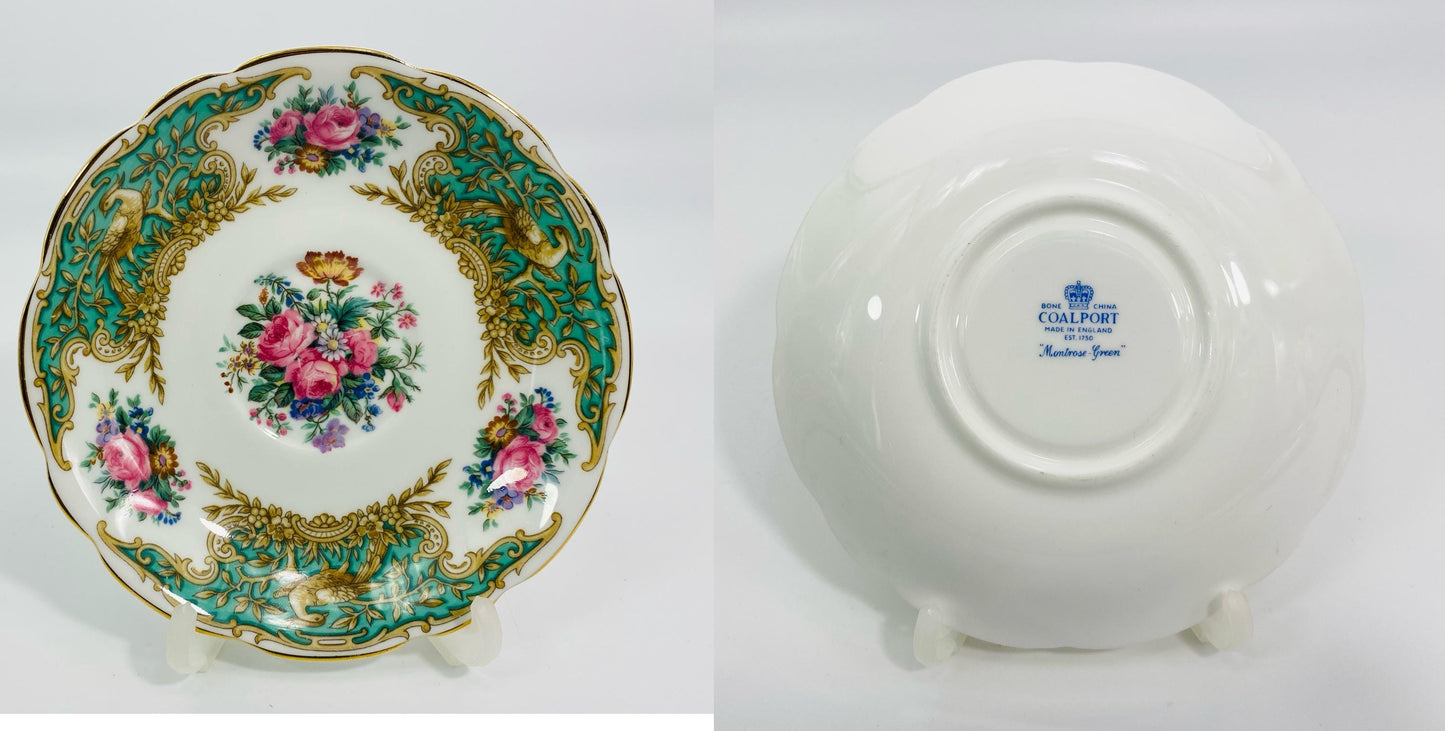 Vintage Orphaned Saucers from Aynsley, Coalport, pick your design