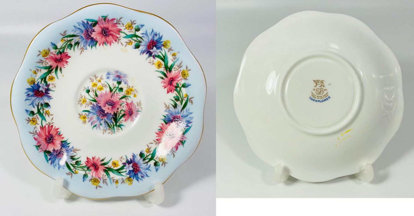 Vintage orphaned saucers from Foley, Rosina, Minton, Mikasa etc for bridal showers, replacement, tea parties etc...