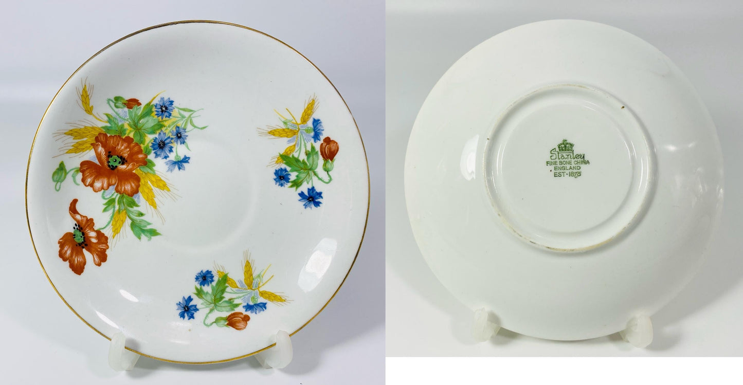 Vintage orphan Saucers wedgwood, Crown Derby, Haviland, Limoges etc for bridal showers, tea parties
