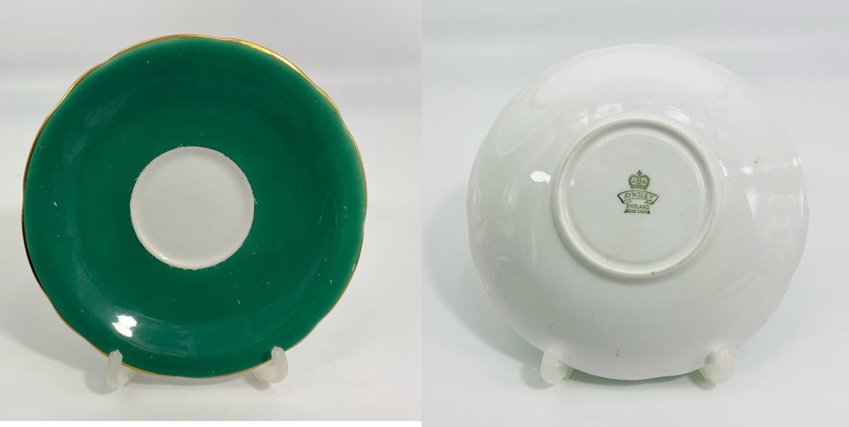 Vintage Orphaned Saucers from Aynsley, Coalport, pick your design