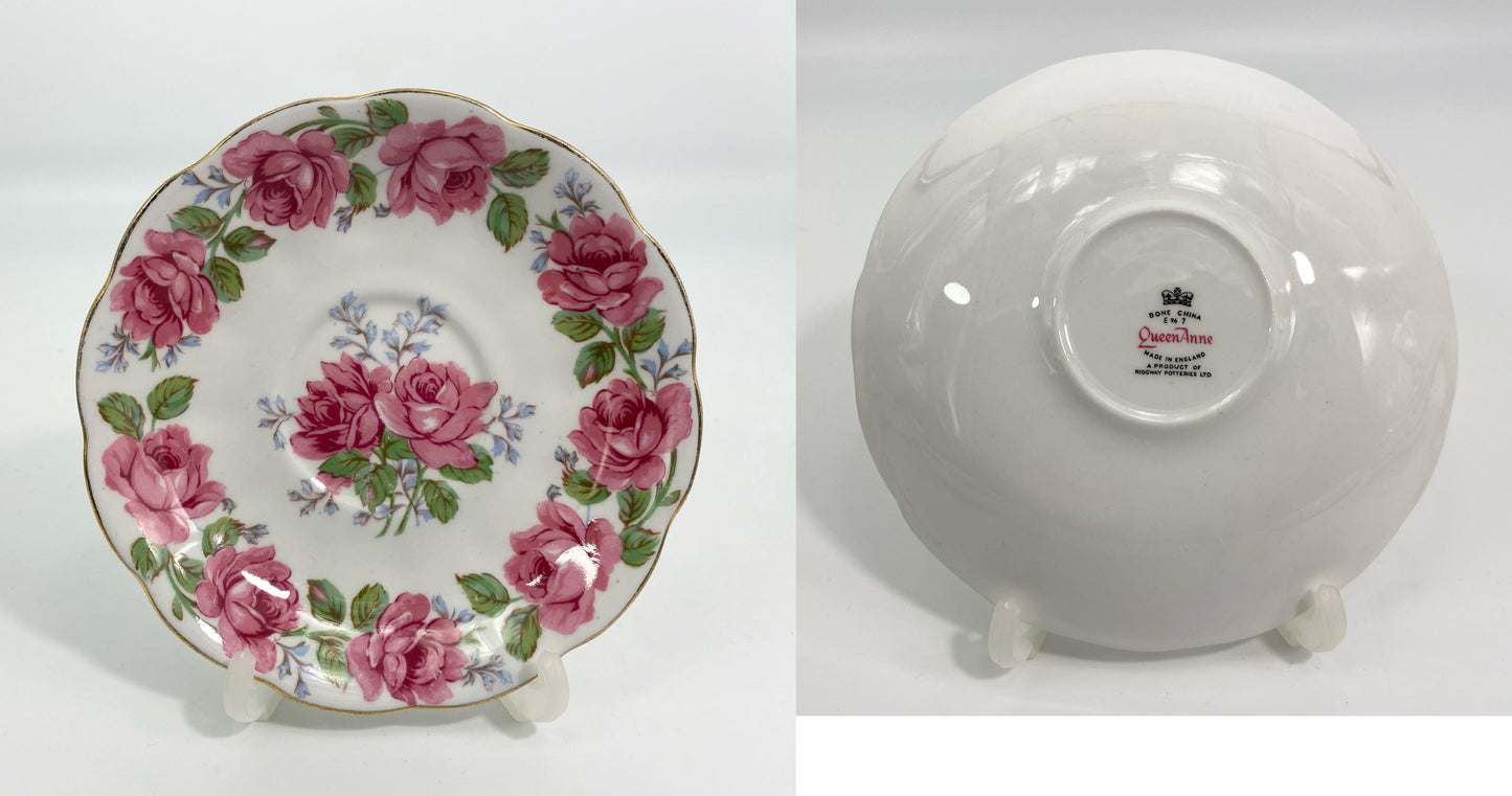 Vintage Saucers from Queen Anne, Sadler, Regency & Royal Castle pick your choice