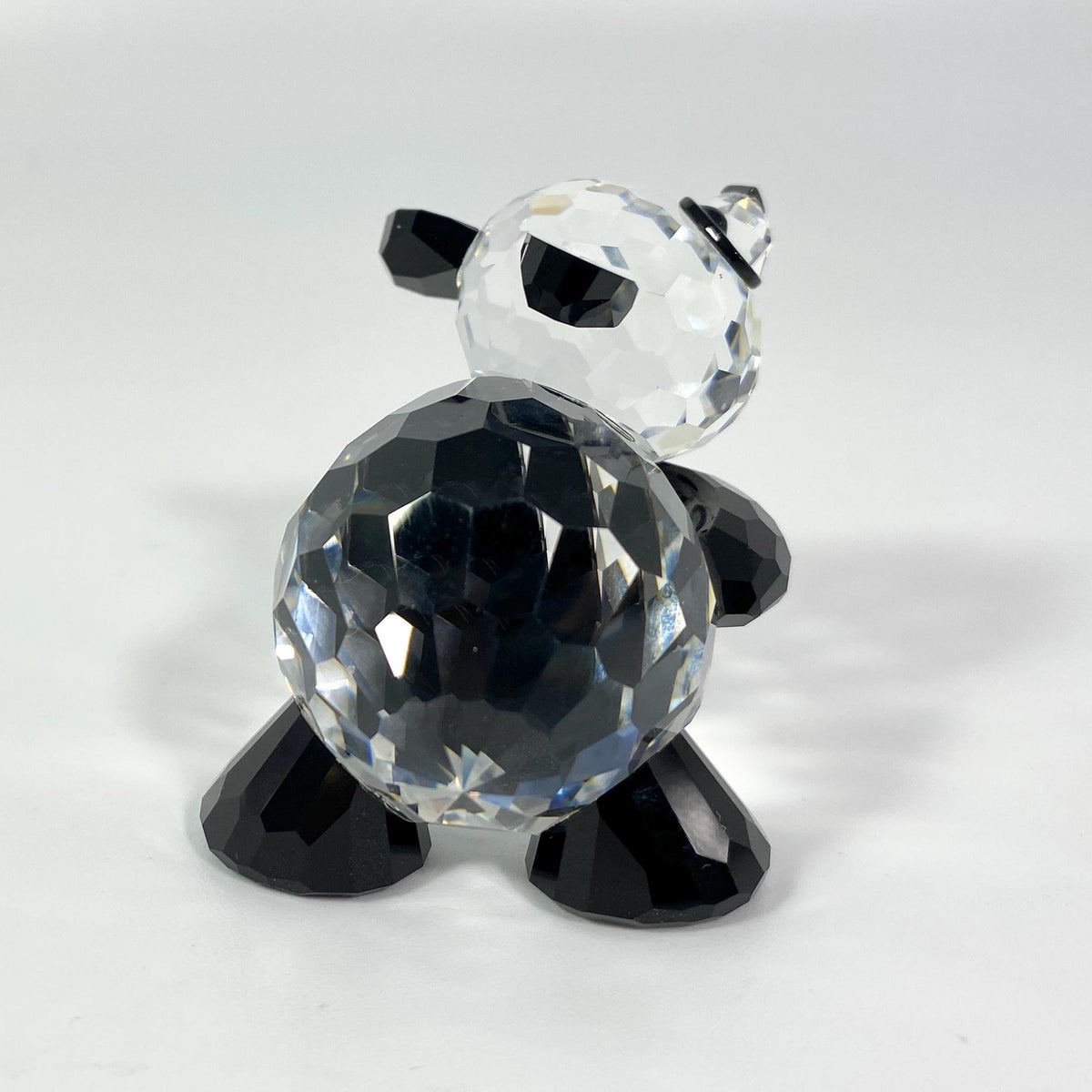 SWAROVSKI Figurine mama Panda silver crystal figurine 6833 No box