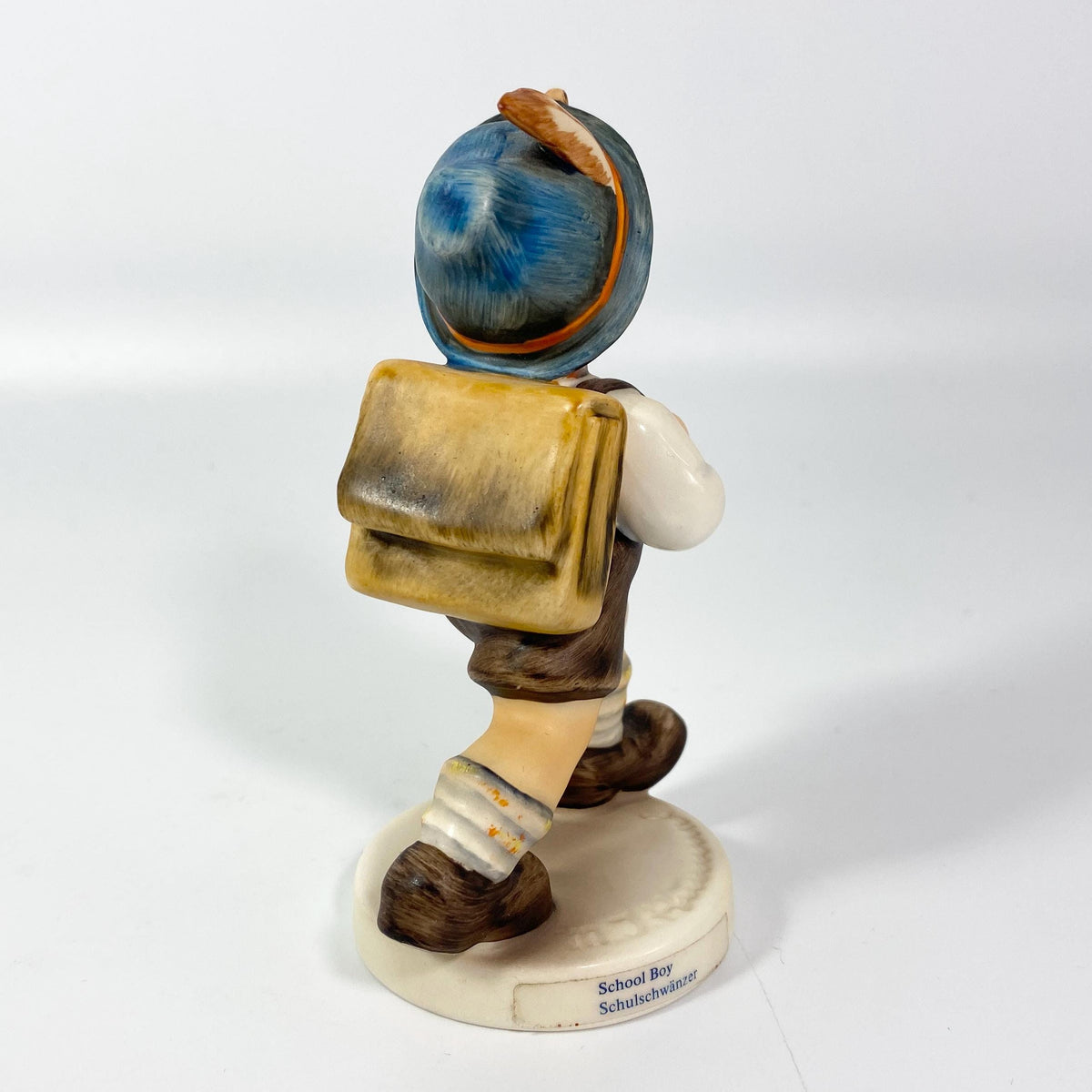 Set of 2 Rare !! Goebel Hummel school boy and sparrow figurines Germany