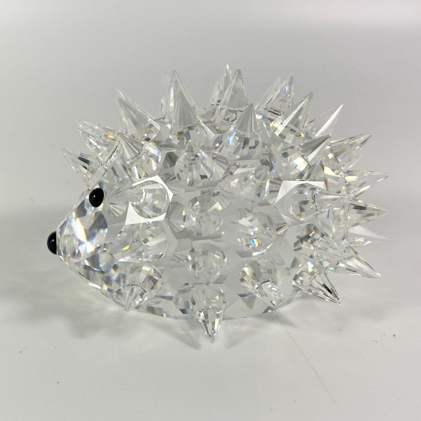 Swarovski Large Hedgehog with Silver Whiskers with Box & CoA