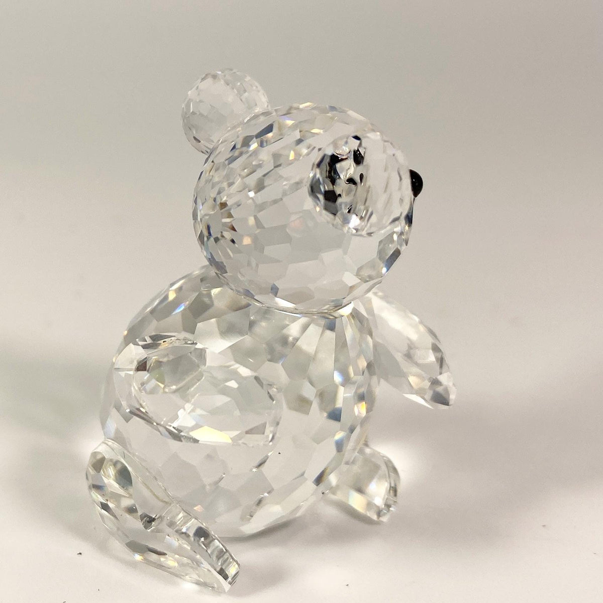 SWAROVSKI Crystal Large Koala 7673 Facing Left Black Eyes & Nose MINT with Box!