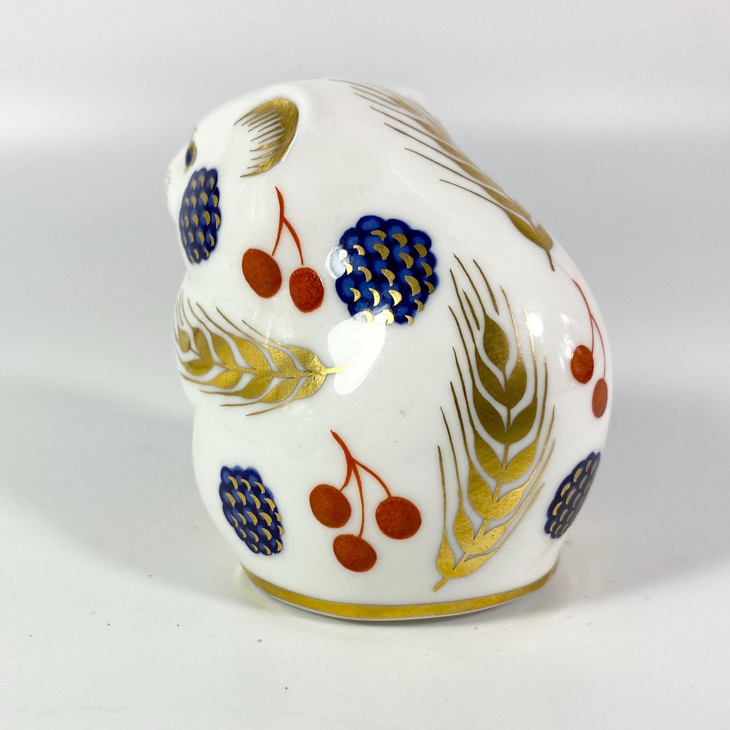 Royal Crown Derby Imari Paperweight Collection Harvest Mouse - No Box 6208079
