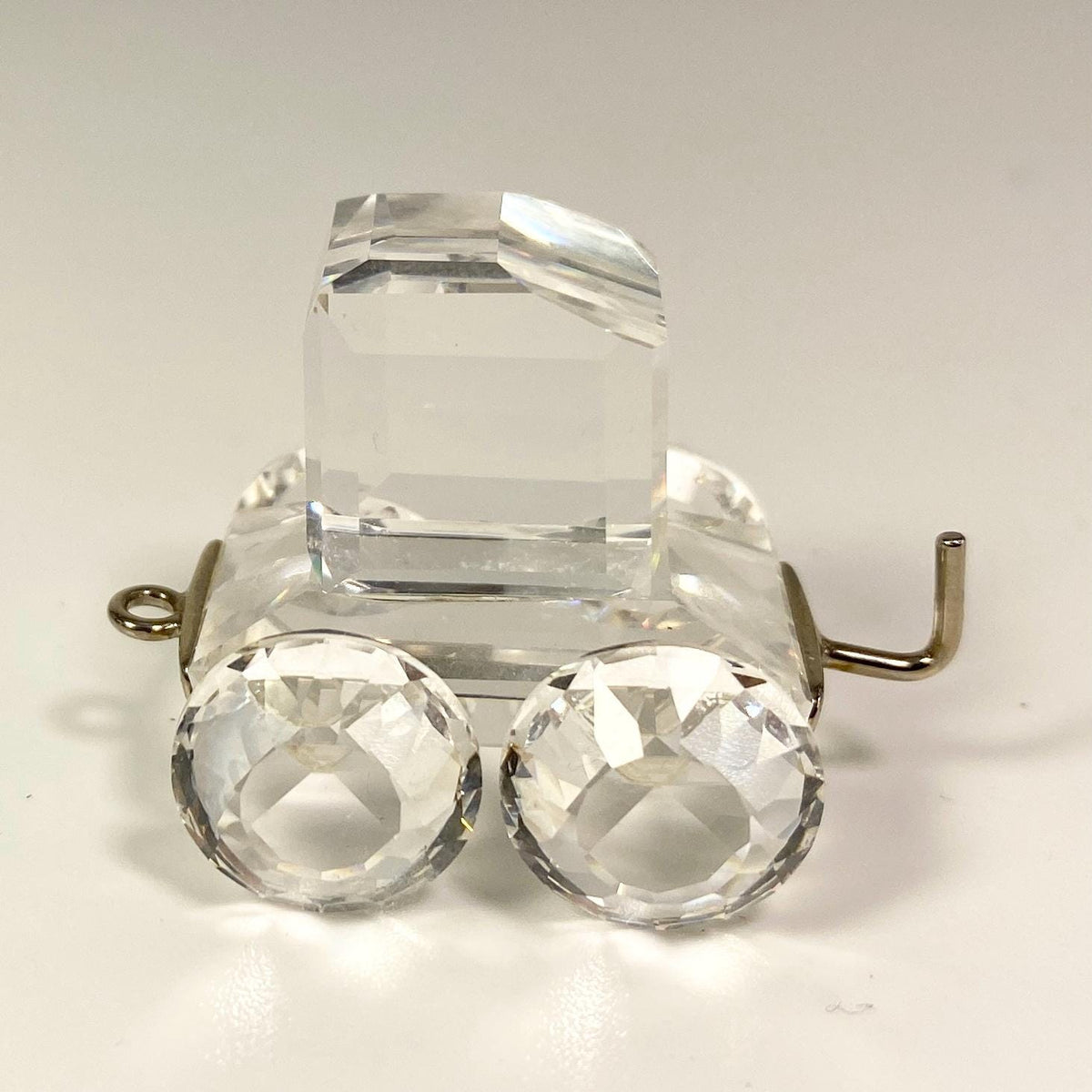 Swarovski Silver Crystal Train Tender Car with box
