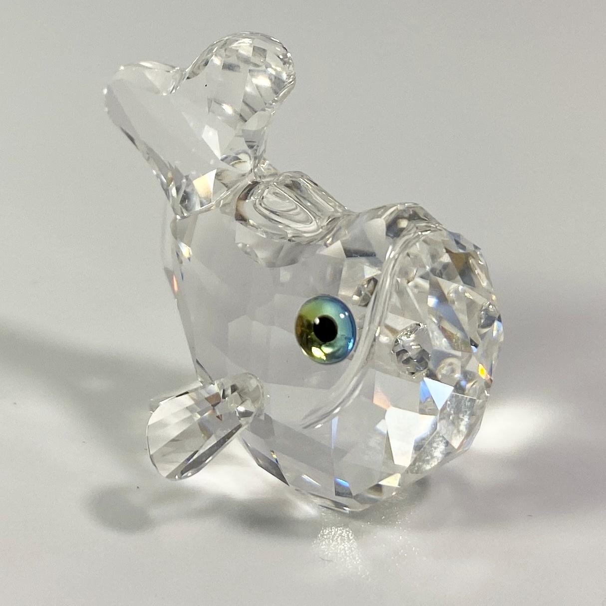 RARE !! retired Swarovski Crystal Baby Carp Gold Fish 211743 In Box