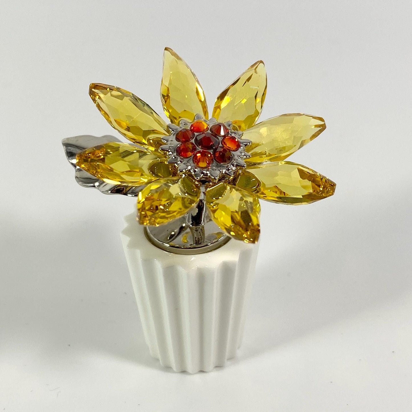 RARE !! Swarovski Sunflower #5045568 RETIRED . Made in Austria